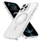 Чехол Fiji Chrome для Apple iPhone 12 Pro Max с MagSafe и защитой камер матовый Titanium White - изображение 1