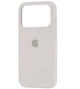 Чохол Fiji Silicone Case Apple iPhone 17 Pro бампер накладка Soft Touch з мікрофіброю Stone - зображення 1