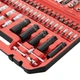 Набор инструментов 1/2" & 1/4" 111ед, IMPACT Cr-V удлиненные головки 15,17,19,21,22 + удлинитель 125мм INTERTOOL ET-9111 - изображение 13