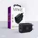 Зарядний пристрій мережевий Make 30W GaN3 Type-C PD3.0 + USB QC4.0 Black (MCW-3021GBK) - зображення 8