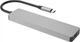 Type-C-Хаб Proove Iron Link 7 in 1 (2xType-C + 2xUSB3.0 + HDMI + SD/TF) Silver (577300012) - изображение 2
