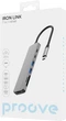 Type-C-Хаб Proove Iron Link 7 in 1 (2xType-C + 2xUSB3.0 + HDMI + SD/TF) Silver (577300012) - изображение 7