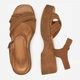 Женские босоножки кожаные Lasocki WI23-NAGINA-09 5903698794099 38 25.1 см Коричневые (5903698794143) - изображение 6