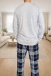 Піжамний комплект чоловічий "Born to Shine" 2XL (штани+лонгслів), TL590 - зображення 2