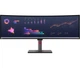 Монитор вигнутий 49" Lenovo ThinkVision P49w-30, Black - изображение 1