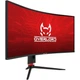 Монитор изогнутый 34" Qube Overlord C34UQ180H, Black - изображение 3
