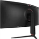 Монитор изогнутый 34" Qube Overlord C34UQ180H, Black - изображение 7