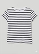 Футболка H&M 98/104 Белый 1022628_чер.полоска - изображение 1
