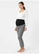 Брюки для беременных H&M M Синий 31-0550_бел.клетка - изображение 2