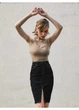 Шорты джинсовые H&M M Черный 0398127_бел.нитка - изображение 2