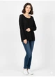 Пуловер H&M S Черный 0217234 - изображение 2