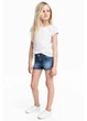 Шорты джинсовые H&M 110 Синий 0504227_11 - изображение 1