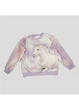 Свитшот на флисе H&M 122/128 Фиолетовый 0955355 - изображение 2