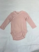 Боди лонгслив H&M 68 Пудровый 0814306_пудра - изображение 1