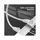 Патч-корд 2м, UTP cat 6 RJ-45 gray Vention (IBEHH) - зображення 4