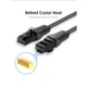 Патч-корд 0.5м, UTP cat 6 RJ-45 black Vention (IBJBD) - зображення 6