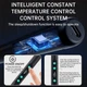 Електричний паяльник з акумулятором LED-дисплей Регулювання нагріву Orange (5134) - зображення 7