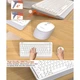Комплект бездротовий Meetion Mini5000 2in1 2.4G+BT (Клавіатура + Миша) white - изображение 3