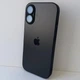 Чехол Matte Glass Case для Apple iPhone 17 , Black - изображение 1