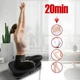 Платформа для тренувань вібраційна Renew Force Vibro Slim віброплатформа з пультом ДК та еспандерами Чорна - зображення 5
