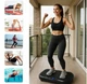 Платформа для тренувань вібраційна Renew Force Vibro Slim віброплатформа з пультом ДК та еспандерами Чорна - зображення 7
