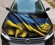 Наклейка на капот авто ARB 3D TUNING STUDIO Флаг Украины 3д 1500х1200х0.080мм - изображение 1