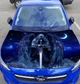Наклейка на капот 3D TUNING STUDIO Архангел крылья меч 1500х1200х0.150мм - изображение 2