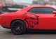Наклейка на авто ARB 3D TUNING STUDIO Dodge Challenger SRT Hellcat 880х800х0.070мм - изображение 2