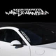 Наклейка на авто ARB 3D TUNING STUDIO Need for speed most wanted 300х60х0.080мм - изображение 2