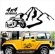 Наклейки на двери капот багажник ARB 3D TUNING STUDIO 4х4 off road 490х210х0.070мм=2штуки - изображение 1