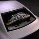 Наклейка на заднее стекло ARB 3D TUNING STUDIO Troublemaker 800х270х0.080мм - изображение 1