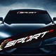 Наклейка на лобовое стекло ARB 3D TUNING STUDIO Спорт 1350х200х0.15мм - изображение 2