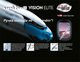 Ролер UNI VISION ELITE UB-205, 0,5 мм синій (12) /UB-205.Blue/ - зображення 2