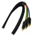 Премиум кабель YPbPr 3RCA–3RCA Reference Line 2 м Ø13 мм черный металл для Hi-End видео - изображение 2
