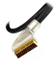 Компонентный видеокабель RGBHV SCART-SCART Reference Line 1.5 м 75Ом черный с металлической защитой и оплеткой - изображение 4