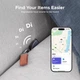 Розумний брелок UGREEN CM916 Finder Pro для Apple Find My (iOS) та програми Find Hub (Android) Bluetooth-трекер-карта Black (75646) - зображення 13