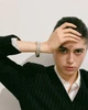 Браслет эластичный из нержавеющей стали Тянется. Унисекс 18 см ширина 1,6 см - изображение 3