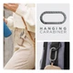 Силиконовый чехол для наушников Apple AirPods 3, Hang Case, пудровый, ультратонкий защитный кейс толщиной 2 мм, защита от царапин, пыли и ударов, компактный, с карабином для крепления, ArmorStandart (ARM60321) - изображение 6