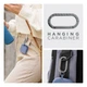 Силиконовый чехол для наушников Apple AirPods 3, Hang Case, фиолетовый, ультратонкий защитный кейс толщиной 2 мм, защита от царапин, пыли и ударов, компактный, с карабином для крепления, ArmorStandart (ARM60311) - изображение 6