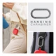 Силиконовый чехол для наушников Apple AirPods 3, Hang Case, красный, ультратонкий защитный кейс толщиной 2 мм, защита от царапин, пыли и ударов, компактный, с карабином для крепления, ArmorStandart (ARM60322) - изображение 6