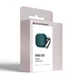 Силиконовый чехол для наушников Apple AirPods 3, Hang Case, зеленый, ультратонкий защитный кейс толщиной 2 мм, защита от царапин, пыли и ударов, компактный, с карабином для крепления, ArmorStandart (ARM60309) - изображение 8