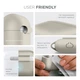 Силиконовый чехол для наушников Apple AirPods 3, Hang Case, бежевый, ультратонкий защитный кейс толщиной 2 мм, защита от царапин, пыли и ударов, компактный, с карабином для крепления, ArmorStandart (ARM60307) - изображение 5