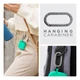 Силиконовый чехол для наушников Apple AirPods 3, Hang Case, бирюзовый, ультратонкий защитный кейс толщиной 2 мм, защита от царапин, пыли и ударов, компактный, с карабином для крепления, ArmorStandart (ARM60316) - изображение 6