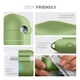 Силиконовый чехол для наушников Apple AirPods 3, Hang Case, зеленый, ультратонкий защитный кейс толщиной 2 мм, защита от царапин, пыли и ударов, компактный, с карабином для крепления, ArmorStandart (ARM60315) - изображение 5