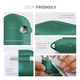 Силиконовый чехол для наушников Apple AirPods Pro 2 2022, Hang Case, зеленый, ультратонкий защитный кейс толщиной 2 мм, защита от царапин, пыли и ударов, компактный, с карабином для крепления, ArmorStandart (ARM68590) - изображение 5