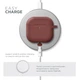 Силиконовый чехол для наушников Apple AirPods 4, Hang Case, коричневый, ультратонкий защитный кейс толщиной 2 мм, защита от царапин, пыли и ударов, компактный, с карабином для крепления, ArmorStandart (ARM81294) - изображение 7