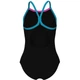 Купальник закритий для дівчат Arena SWIMSUIT LIGHT DROP SOLID Чорний 128 см (005919-589 128) - зображення 2