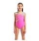 Купальник закритий для дівчат Arena LINES SWIMSUIT SWIM PRO BACK L Рожевий, Бірюзовий 140 см (003550-980 140) - зображення 1