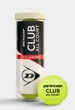 Мячи для тенниса Dunlop CLUB all court 3B Жовтий (601629) - изображение 1
