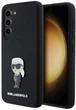 Etui Karl Lagerfeld Silicone Ikonik Metal Pin do Samsung Galaxy S24 Black (3666339259235) - obraz 1